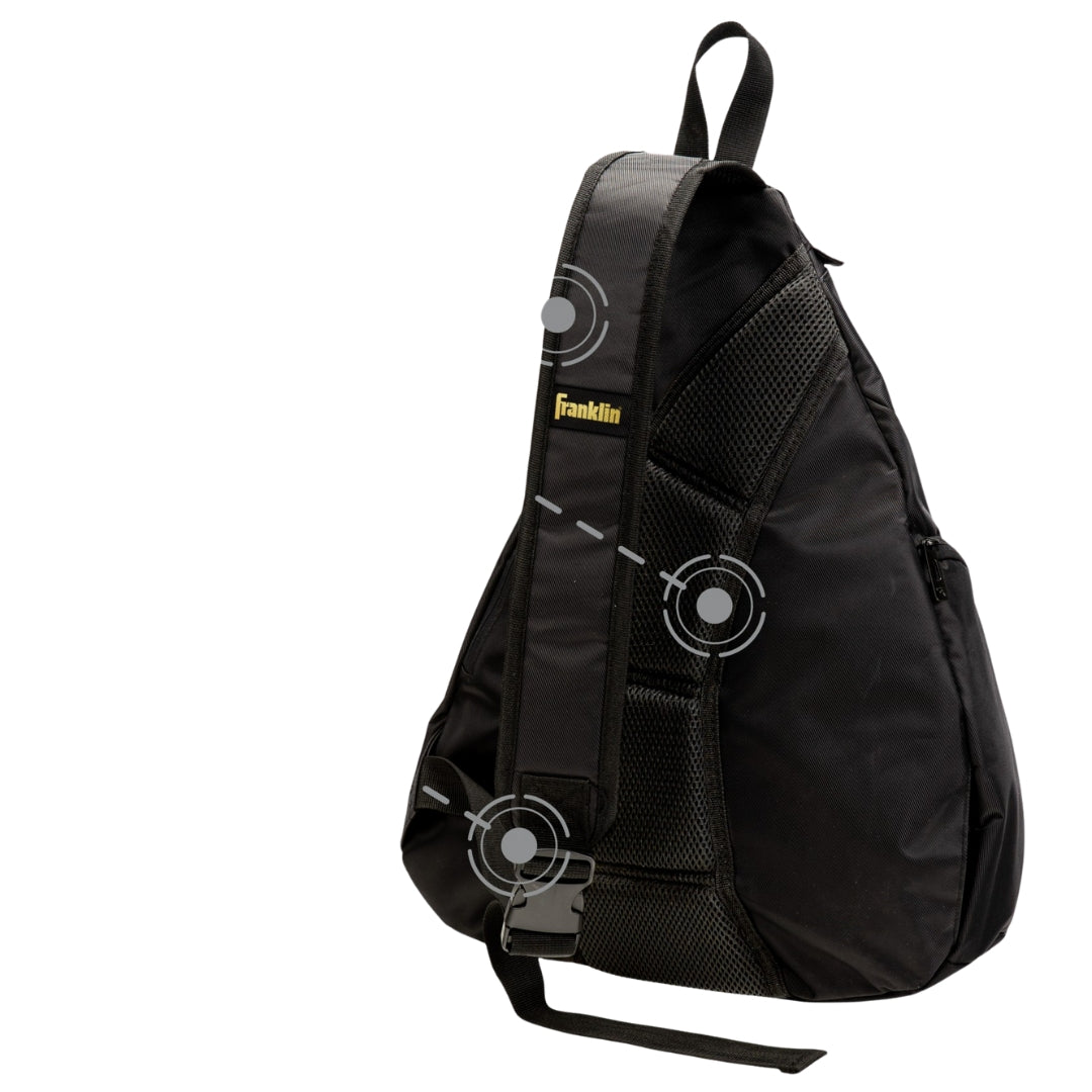 Franklin Sports Elite Sling Bag - Official Pickleball Bag