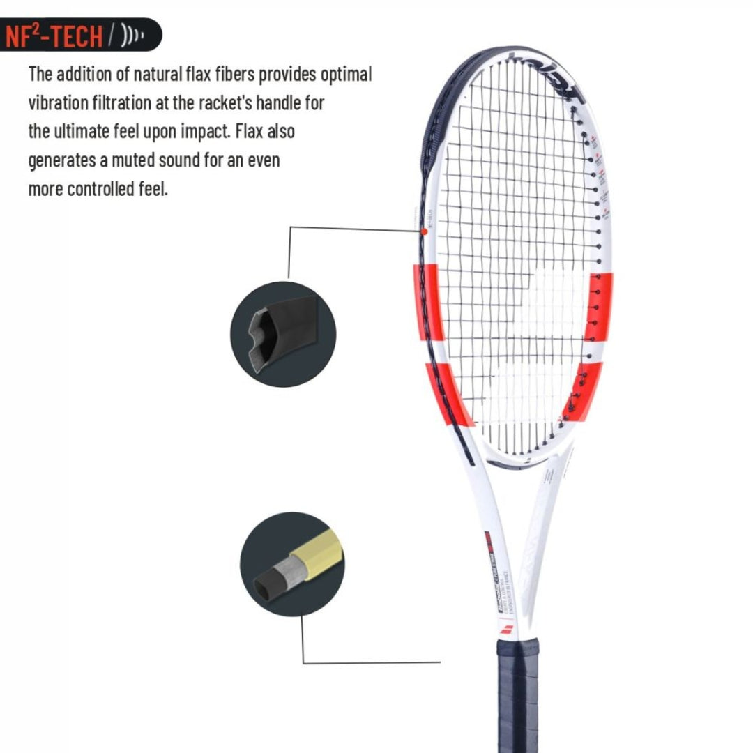 BABOLAT Pure Strike 100 16/20 4th Gen Unstrung Tennis Racquet