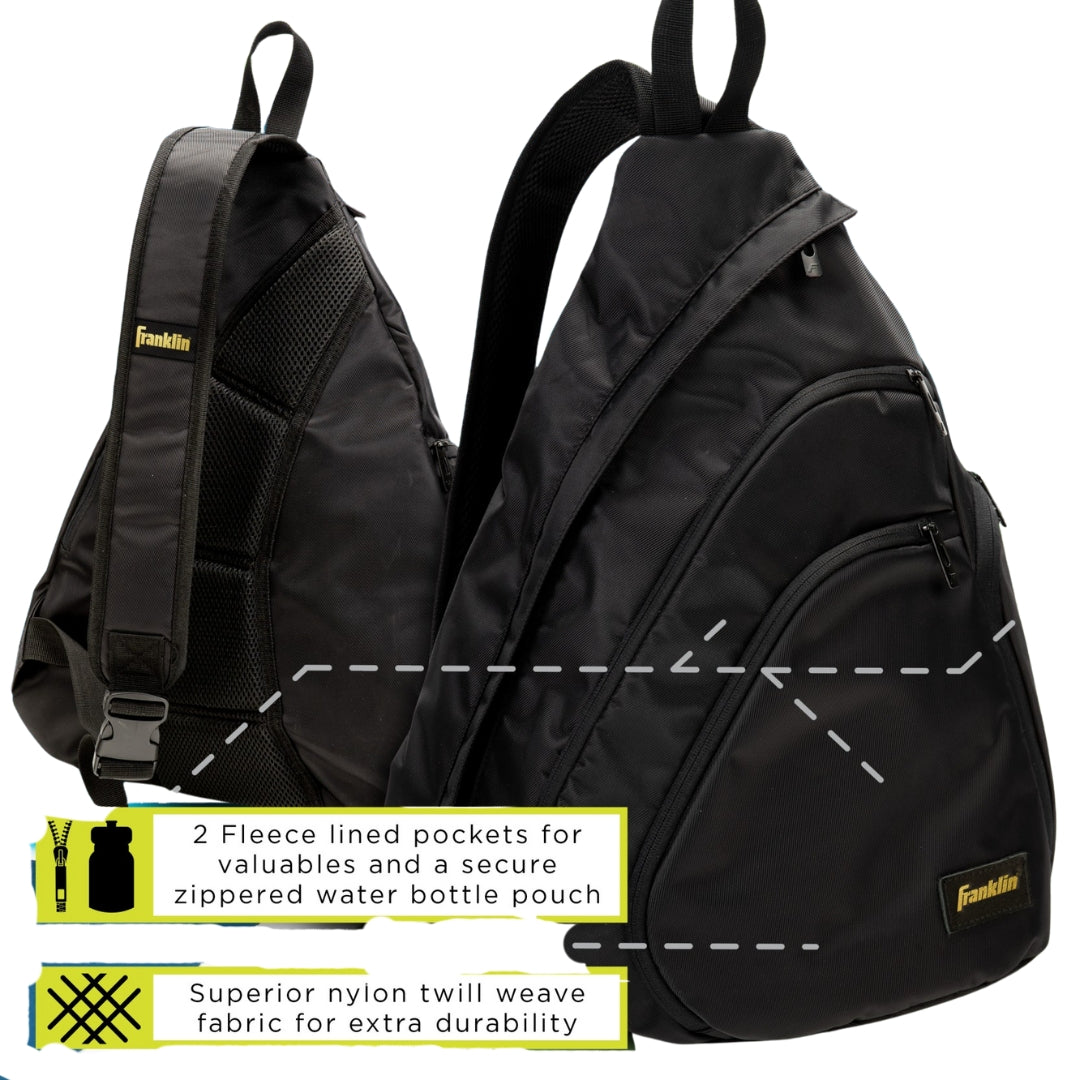 Franklin Sports Elite Sling Bag - Official Pickleball Bag