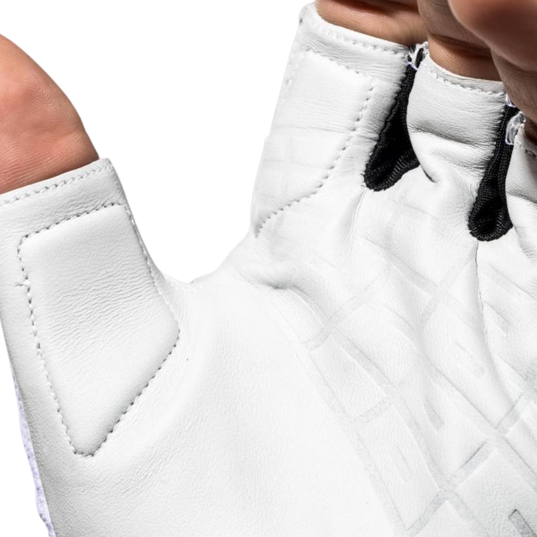 Franklin Sports Pickleball Performance Right Adult (S) Batting Gloves (White, Black)
