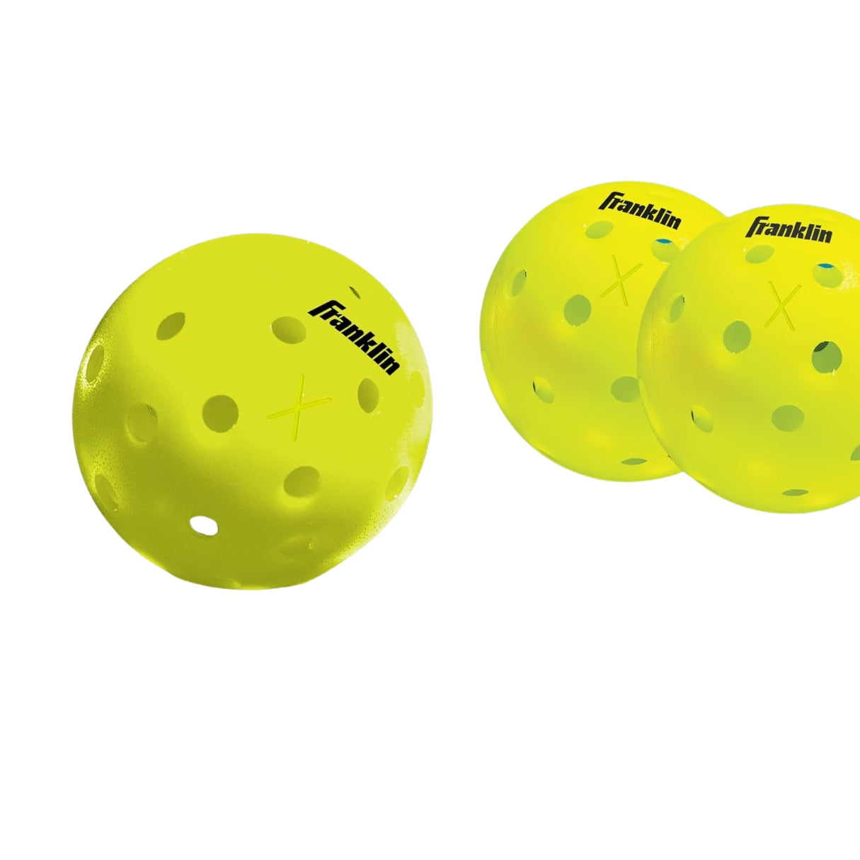 Franklin Sports X-40 Performance Outdoor Pickleballs - Pack of 12