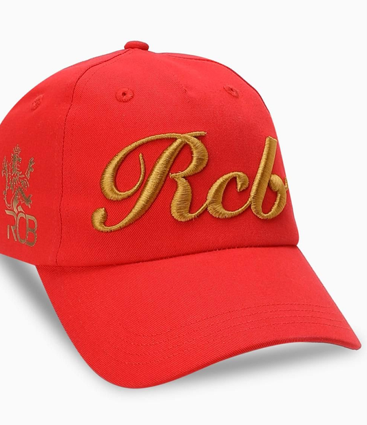 RCB 2025 IPL Match Cap Red