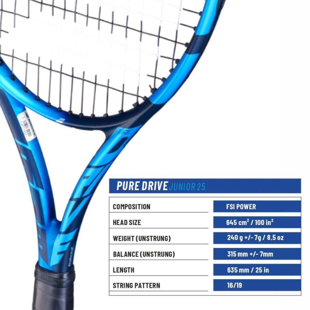 BABOLAT Pure Drive Junior 25 Tennis Racquet