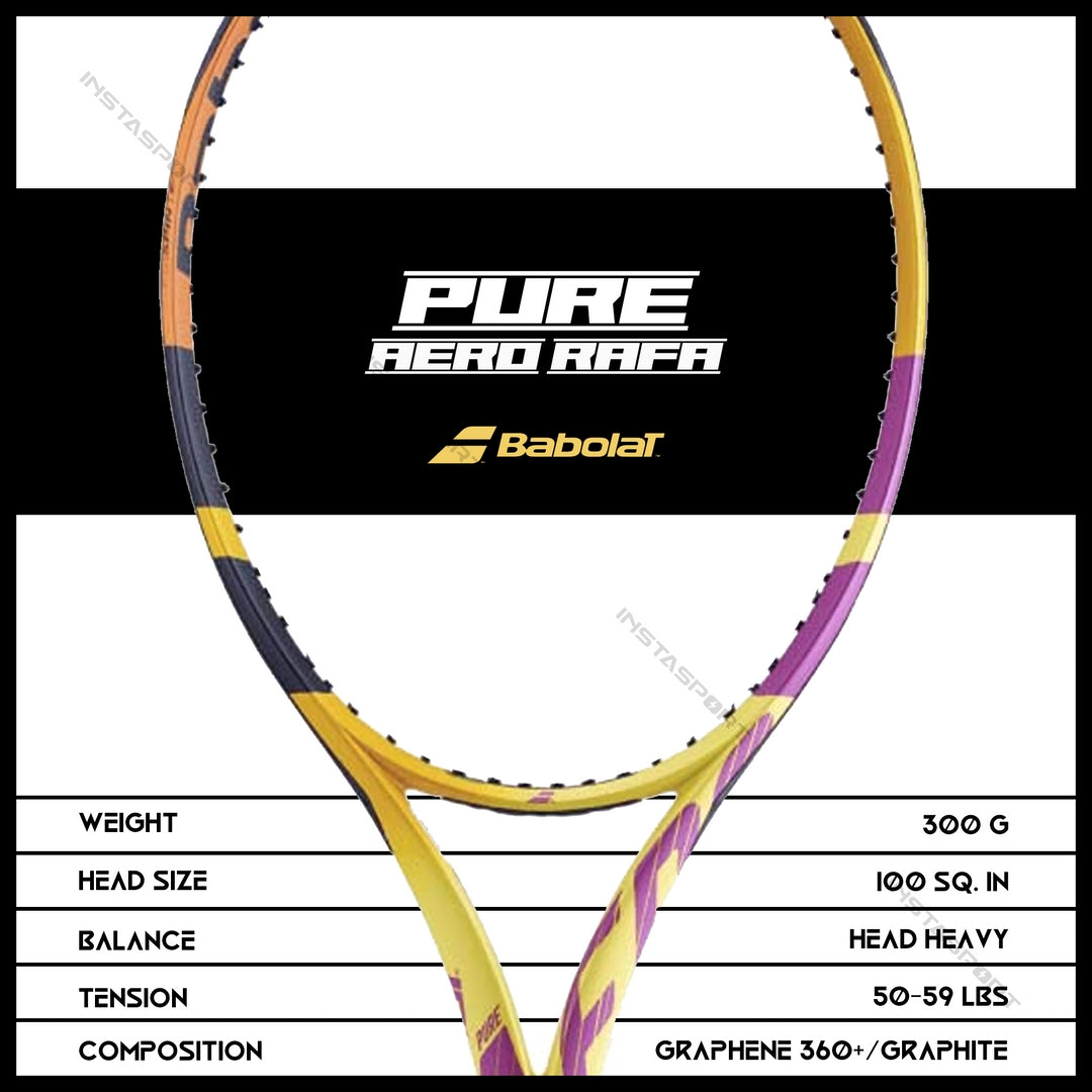 Babolat Pure Aero RAFA Unstrung Tennis Racquet